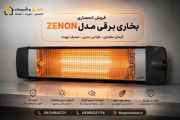 هیتر تابشی دیواری