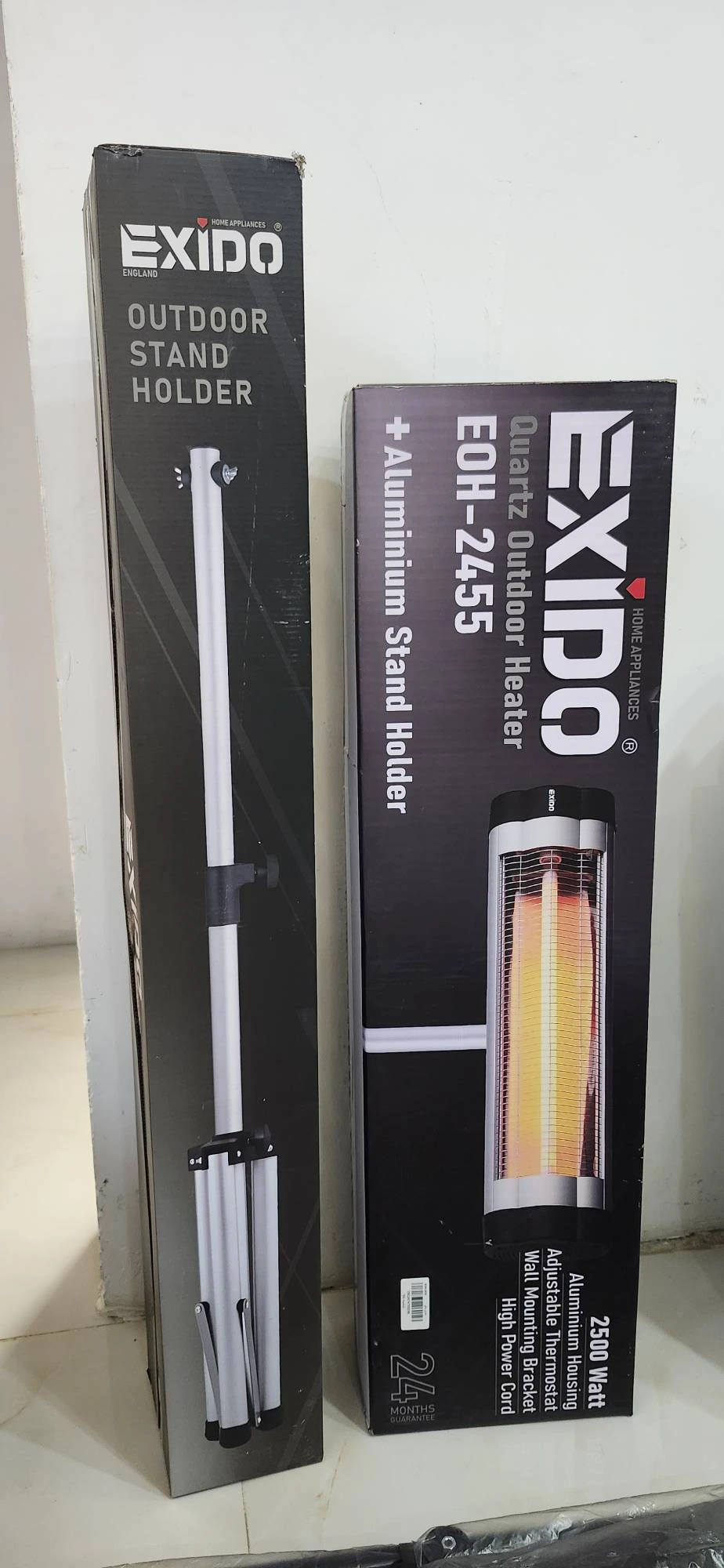 بخاری برقی 2500 وات فضای باز اگزیدو مدل EOH-2455 - تصویر 2